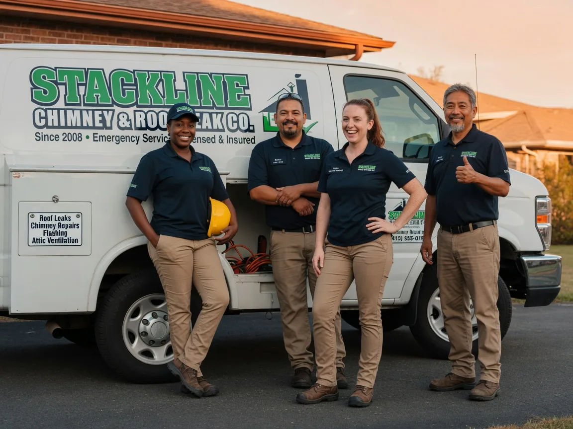 Chimney flashing repair company in Lueders, TX